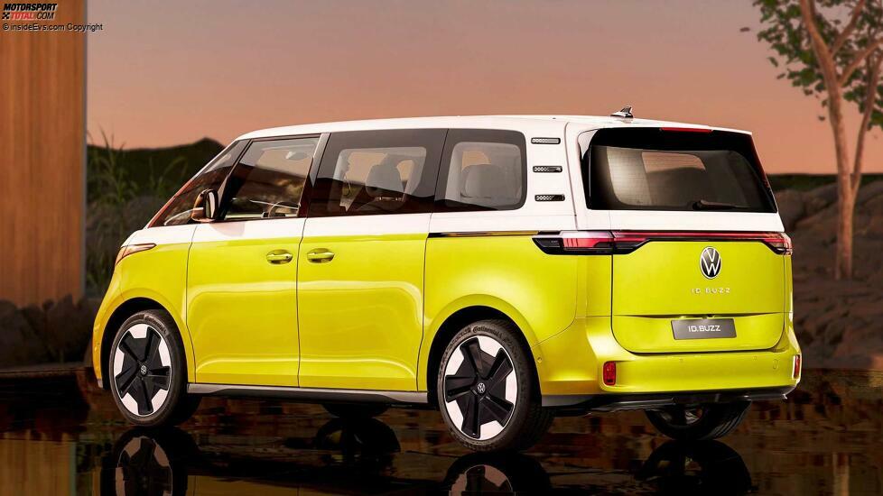 VW ID. Buzz in Limonengelb: Das Exterieur