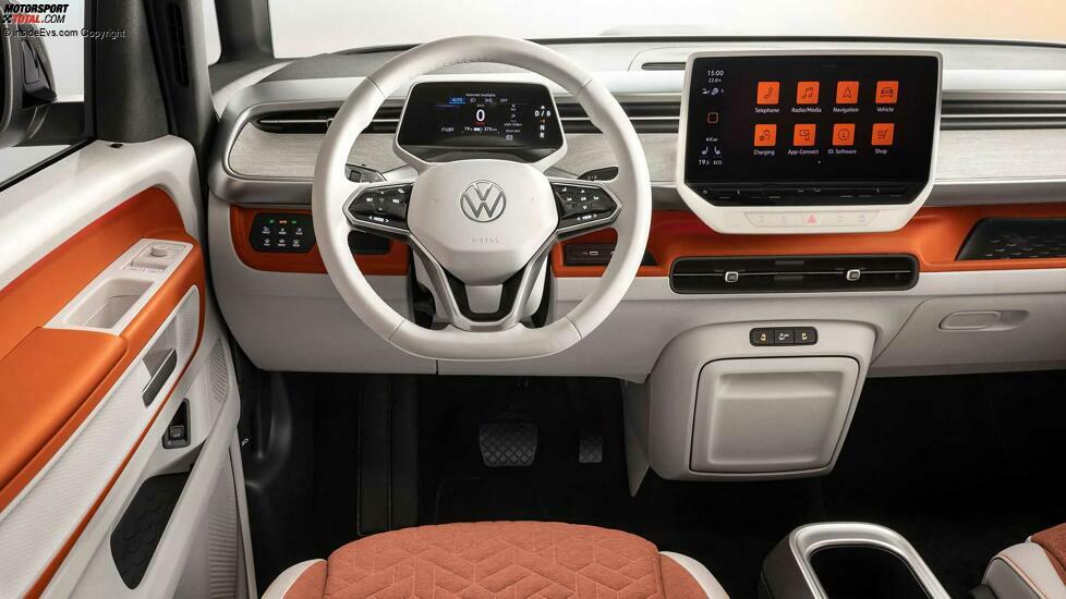 VW ID. Buzz in Energetic Orange: Das Cockpit