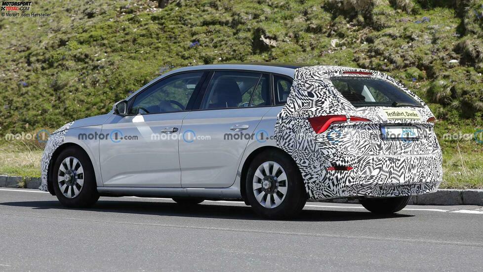 Skoda Scala (2023) mit Facelift als Erlkönig