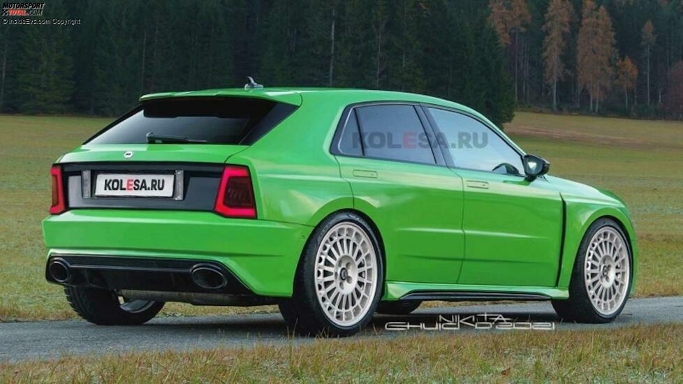 Lancia Delta Integrale (Rendering)