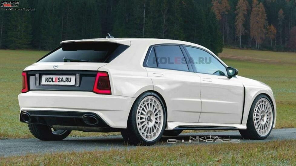 Lancia Delta Integrale (Rendering)