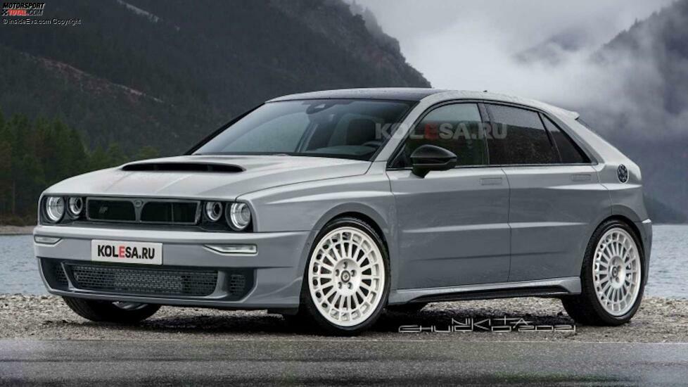 Lancia Delta Integrale (Rendering)