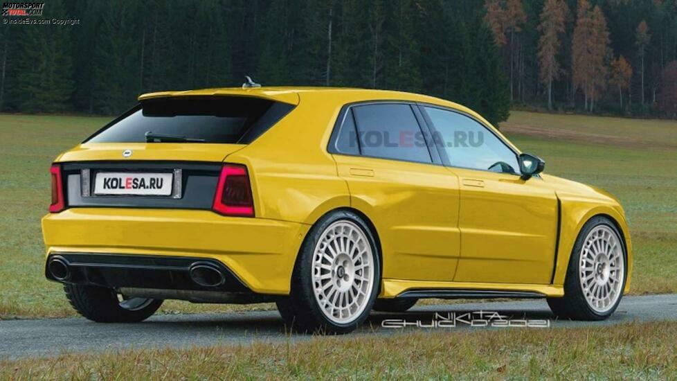 Lancia Delta Integrale (Rendering)