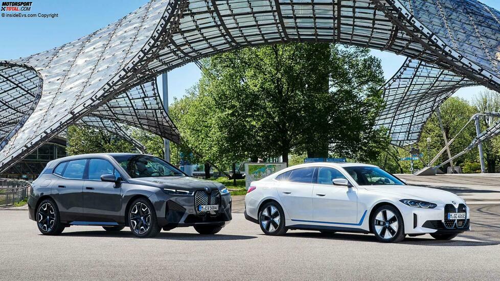 BMW i4 (2021) und iX im Vergleich
