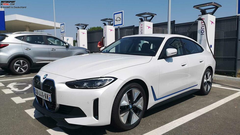 BMW i4 eDrive40 im Verbrauchstest