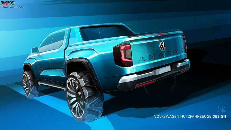 2023 Volkswagen Amarok Rückfahrt-Teaser