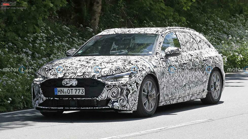 Audi S4 (2023) auf ersten Erlkönigbildern