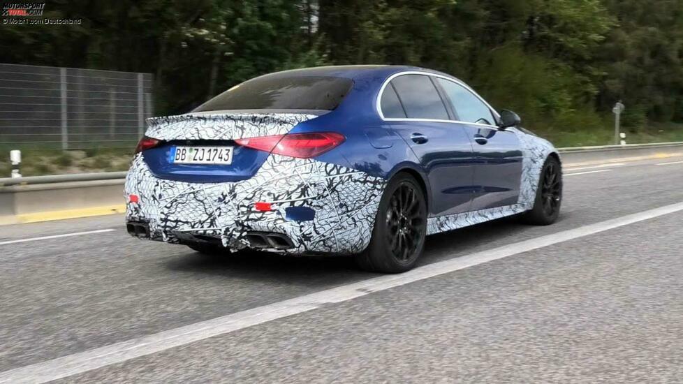 2023 AMG C63 testet Vierzylinder-Motor auf dem NÃ¼rburgring