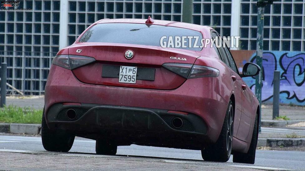 Alfa Romeo Giulia Facelift Spy Shots