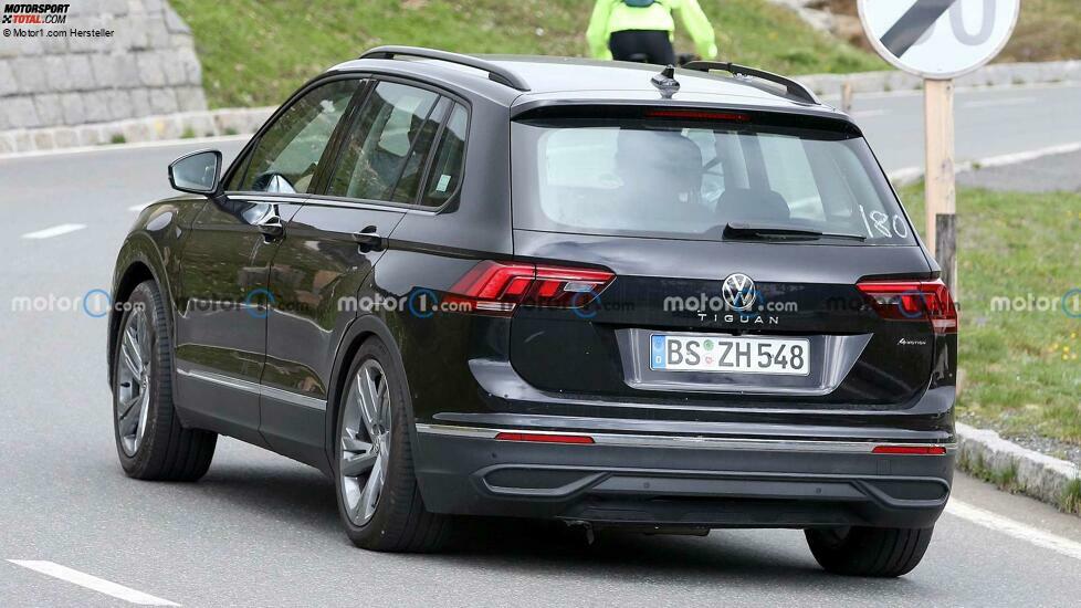 VW Tiguan (2024) TestMule der neuen Generation erwischt