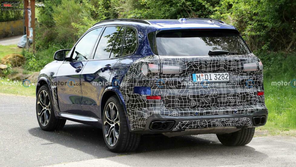 BMW X5 M60i LCI als Erlkönig erwischt