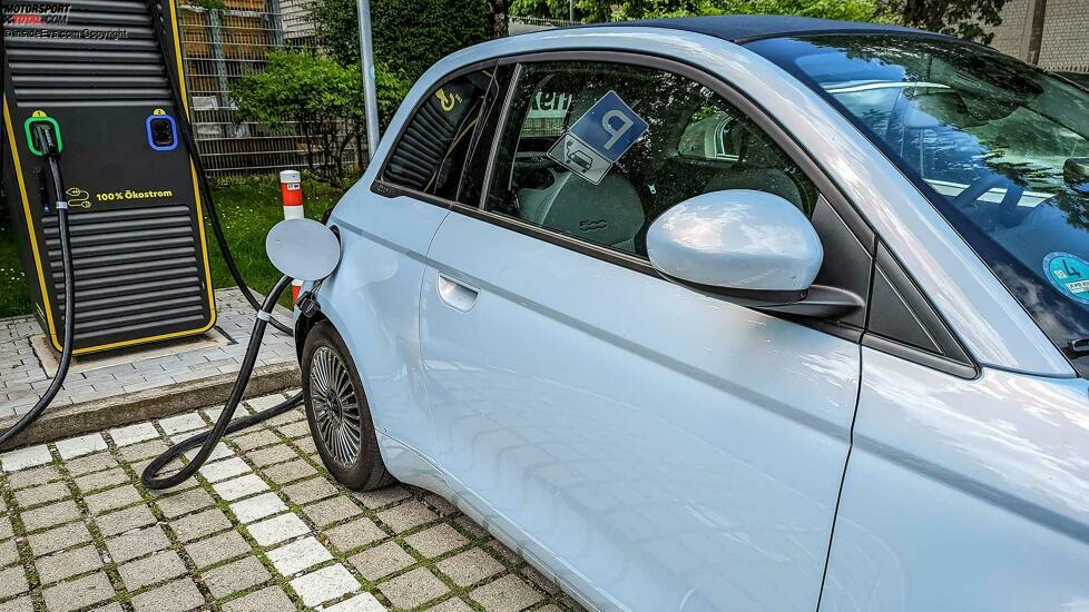 Fiat 500 Elektro Cabrio (2022) Eigene Bilder