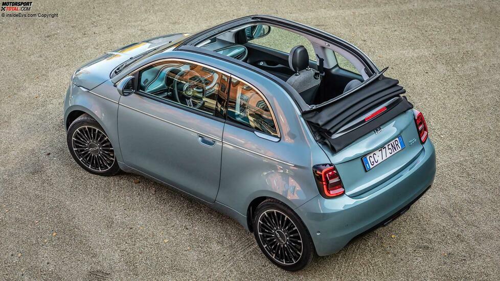 Fiat 500 Elektro Cabrio (2022) im Test