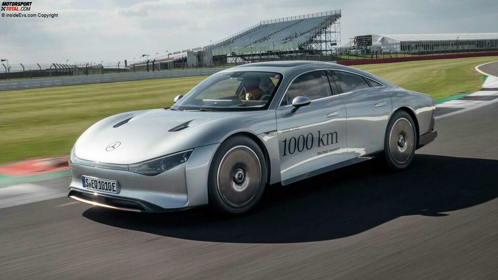 Mercedes Vision EQXX 1.202-km-Rekordfahrt