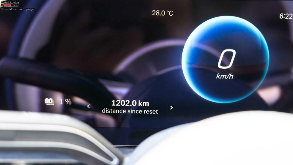 Mercedes Vision EQXX 1.202-km-Rekordfahrt
