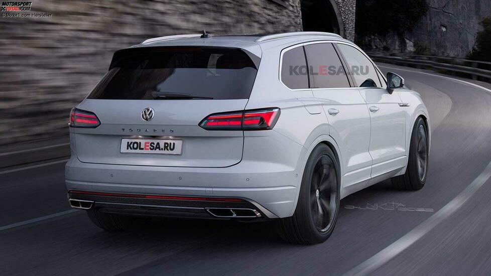 VW Touareg (2023) Facelift-Rendering