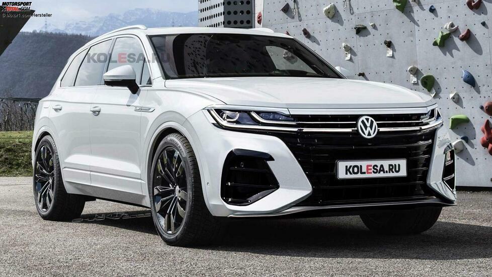 VW Touareg (2023) Facelift-Rendering