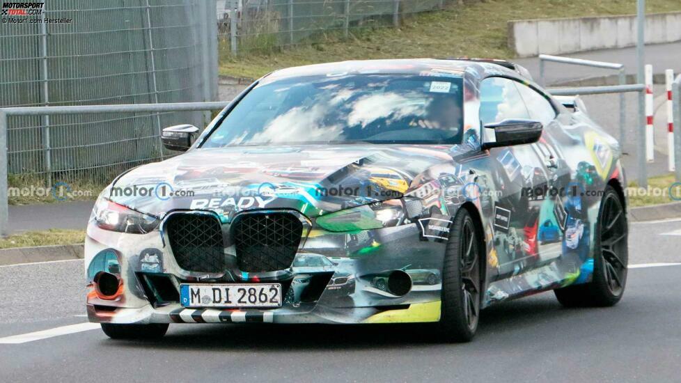 BMW 3.0 CSL Hommage Erlkönig in Aktion erwischt