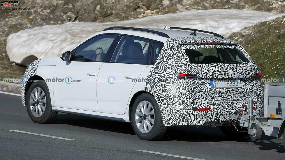 Skoda Kamiq (2022) mit Facelift als Erlkönig