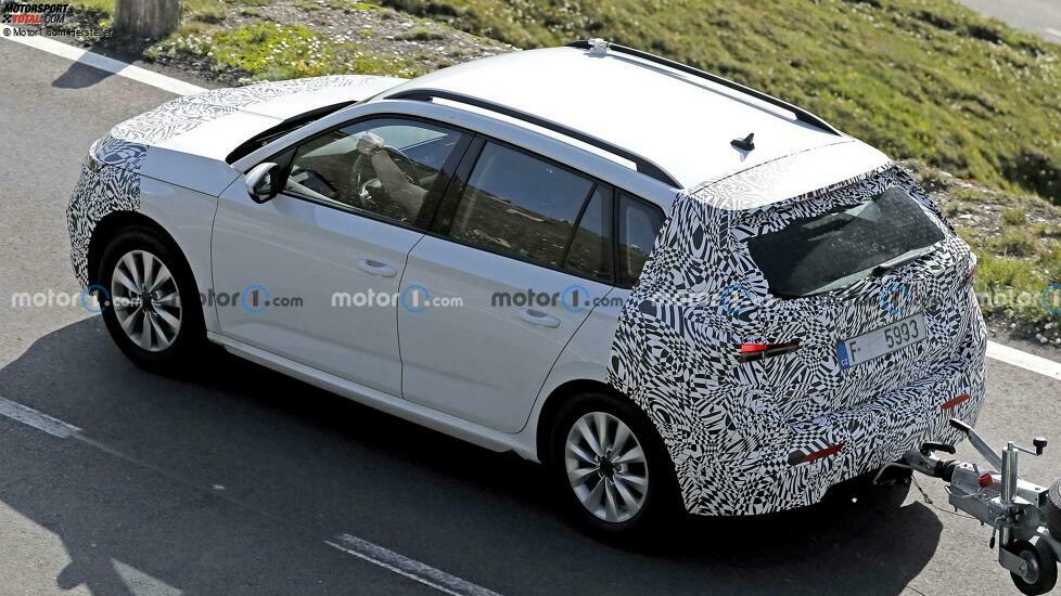 Skoda Kamiq (2022) mit Facelift als Erlkönig