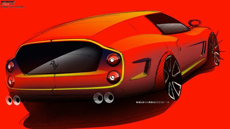 Ferrari Breadvan Hommage von Niels van Roij Design