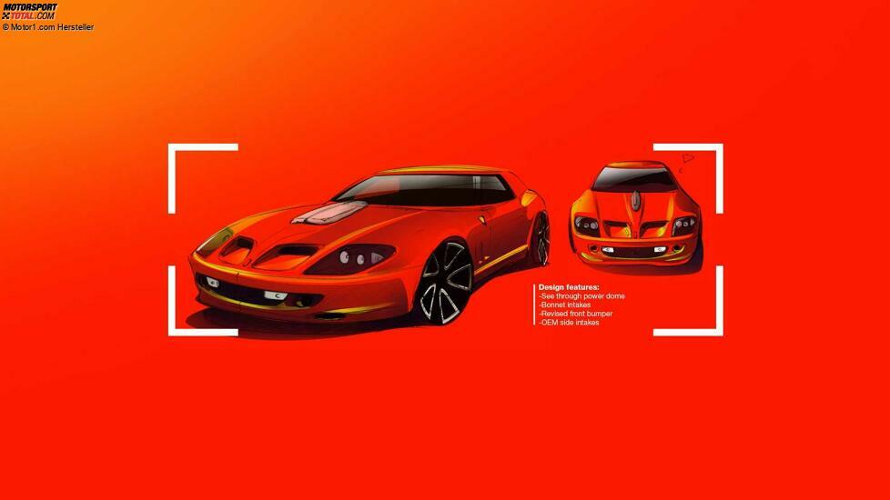 Ferrari Breadvan Hommage von Niels van Roij Design