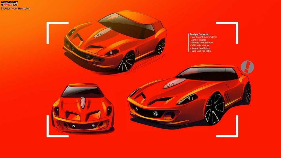 Ferrari Breadvan Hommage von Niels van Roij Design