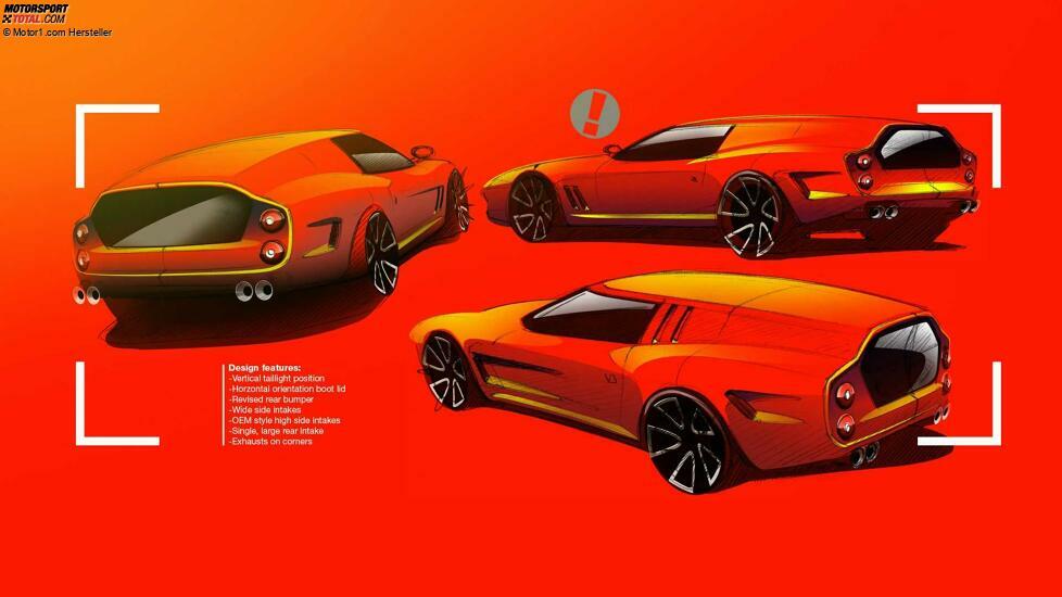 Ferrari Breadvan Hommage von Niels van Roij Design