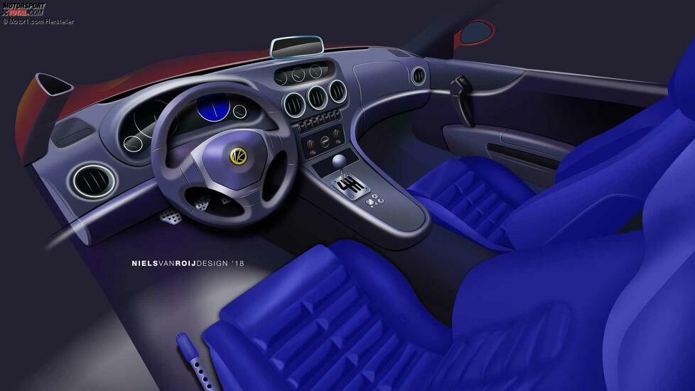 Ferrari Breadvan Hommage von Niels van Roij Design