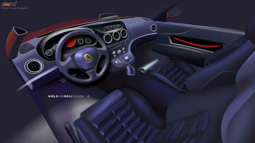 Ferrari Breadvan Hommage von Niels van Roij Design