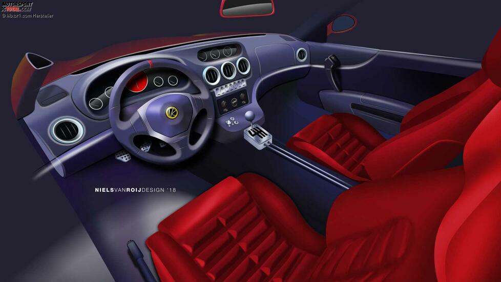 Ferrari Breadvan Hommage von Niels van Roij Design