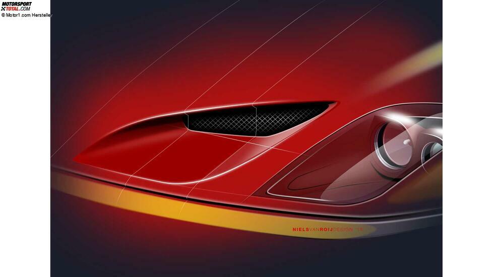Ferrari Breadvan Hommage von Niels van Roij Design