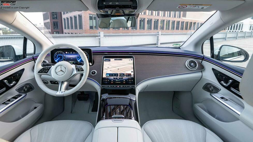 Mercedes EQE: Das Interieur (Bild: EQE 350+)