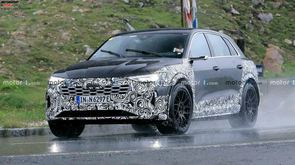Audi e-tron und e-tron Sportback (2022) als Erlkönig mit Facelift