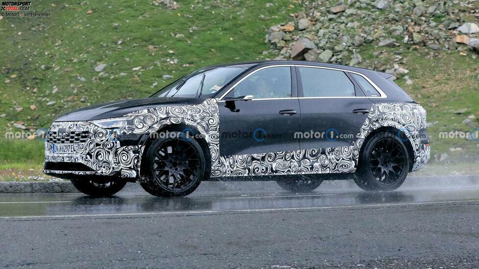 Audi e-tron und e-tron Sportback (2022) als Erlkönig mit Facelift