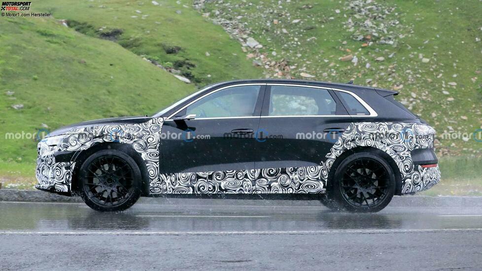 Audi e-tron und e-tron Sportback (2022) als Erlkönig mit Facelift
