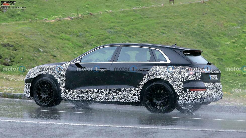 Audi e-tron und e-tron Sportback (2022) als Erlkönig mit Facelift