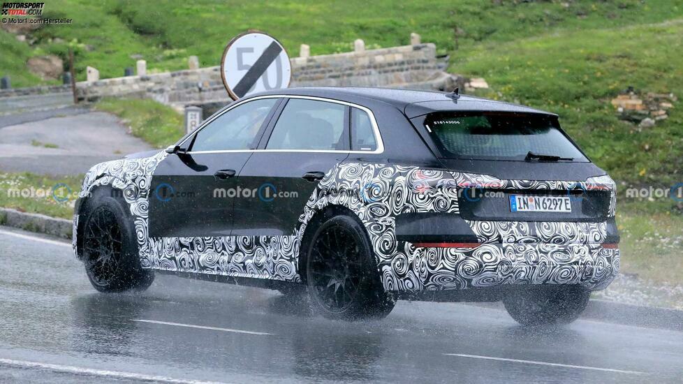 Audi e-tron und e-tron Sportback (2022) als Erlkönig mit Facelift