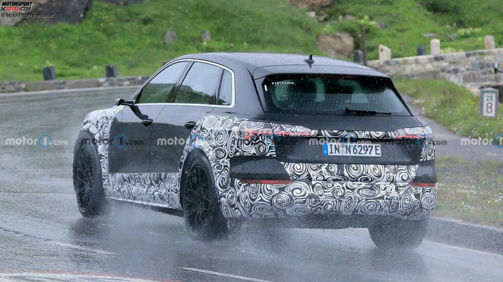 Audi e-tron und e-tron Sportback (2022) als Erlkönig mit Facelift