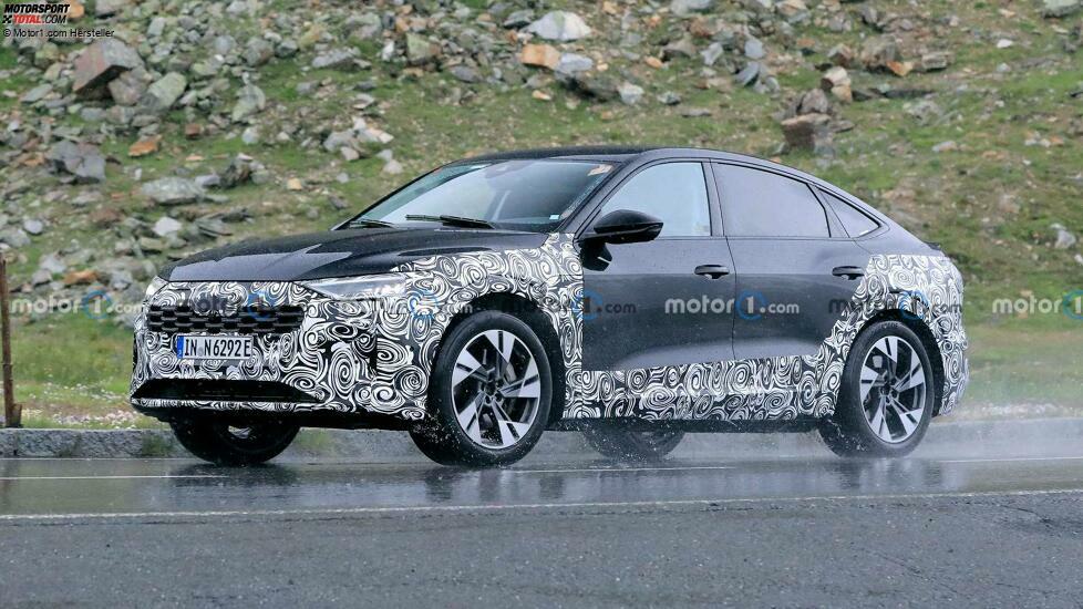 Audi e-tron und e-tron Sportback (2022) als Erlkönig mit Facelift