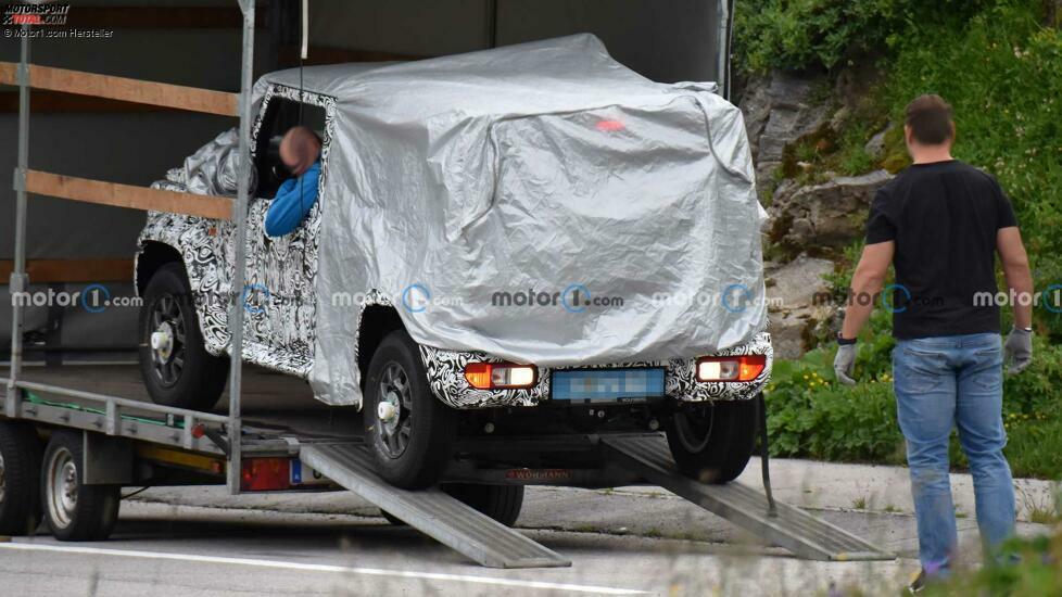 Suzuki Jimny Fünftürer (2023) als Erlkönig