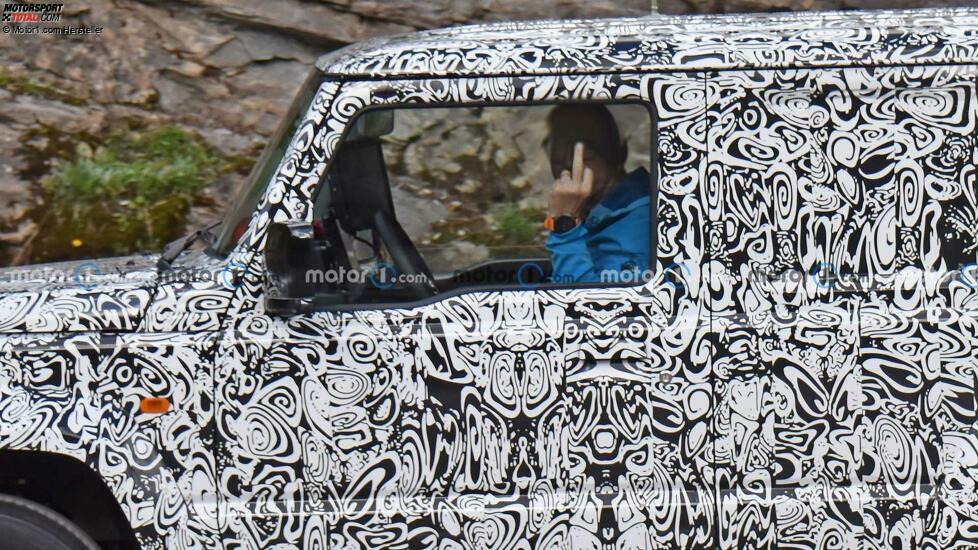Suzuki Jimny Fünftürer (2023) als Erlkönig