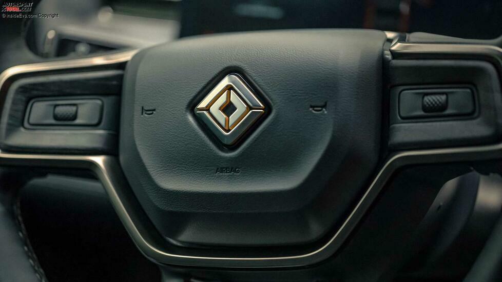 Rivian R1S: Das Lenkrad