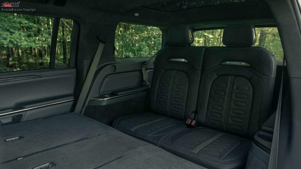 Rivian R1S: Die dritte Sitzreihe