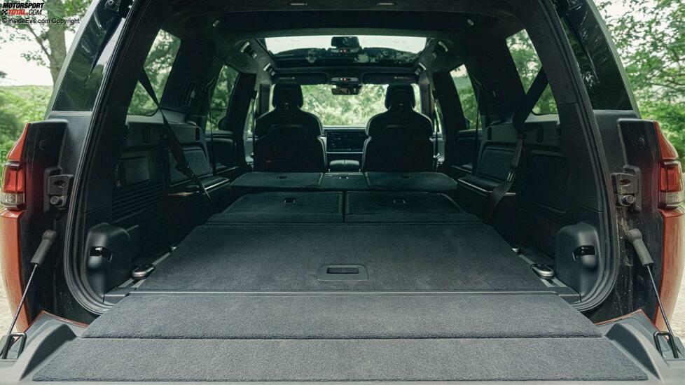 Rivian R1S: Der Laderaum