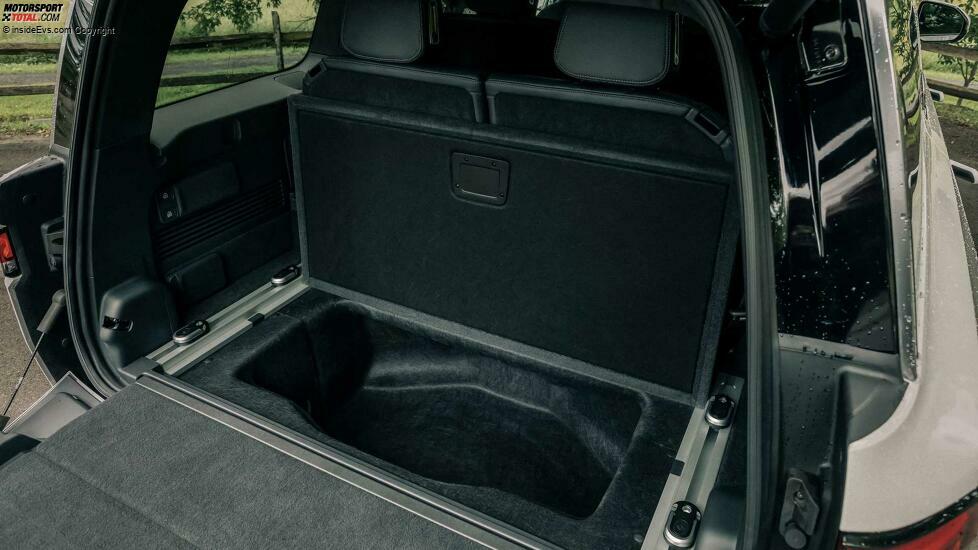 Rivian R1S: Unteres Staufach
