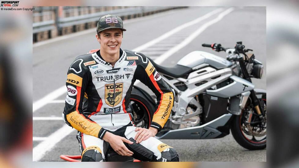 Triumph TE-1 - Tests auf der Rennstrecke