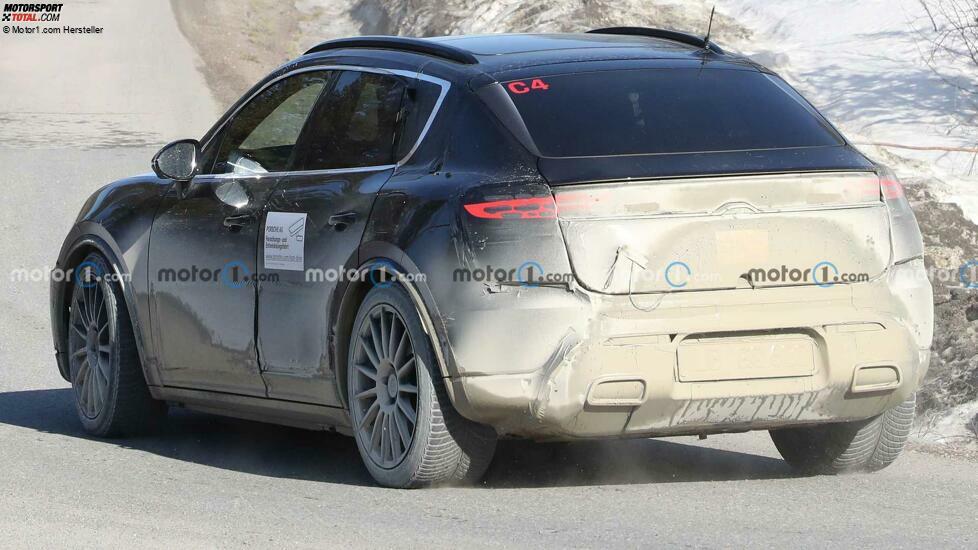 Porsche Macan EV Spy Fotos, Außenbereich