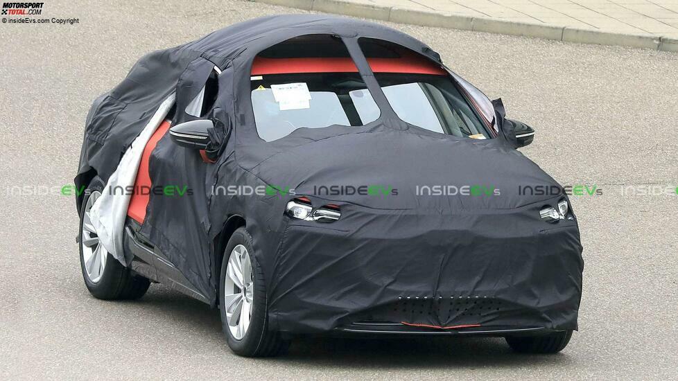 Audi Q6 e-tron Sportback (2023) auf ersten Erlkönigfotos