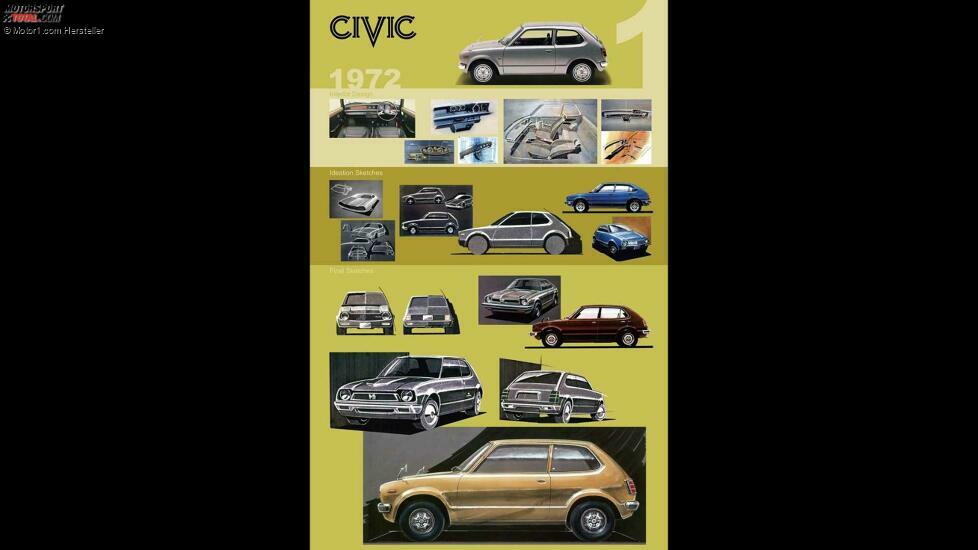 50 Jahre Honda Civic